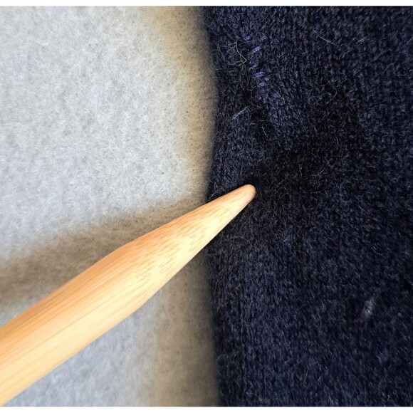 Autograph Marks & Spencer Pure 100% Cashmere Womens 18 Wide Leg Pants Navy - Picture 8 of 11